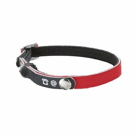 Collier cuir pour chat LOST Réfléchissant  BOBBY